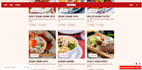 create a restaurant website