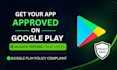 provide 12 android app tester for google play closed app testing