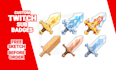 create custom twitch sub badges