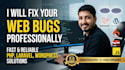 fix PHP, laravel, wordpress, and javascript bugs in 24 hours