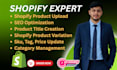 do shopify product upload and data entry