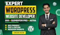 build, design, redesign, wordpress website which turn visitors into clients