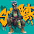 design a badass character illustration graffiti style