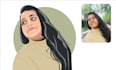 create realistic vector cartoons