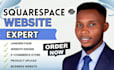 do squarespace website design, redesign squarespace ecommerce website, store SEO