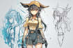 make fantasy characters in anime style