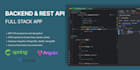 develop full rest api with java spring boot