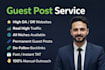 publish your article on high quality websites