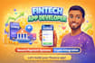 develop modern and secure fintech app,mobile app and payment resolution