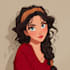 do a portrait in semi realism disney cartoon style