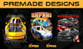 provide premade car tshirt design ready to print