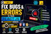 fix website bugs, errors, issues and broken features
