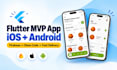 build your flutter firebase mvp app for startups, ios and android