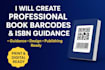 design book barcodes and help you with isbn
