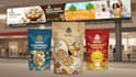 design eyecatching chips and nuts packaging