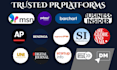 build SEO backlinks on top PR websites