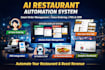 do ai restaurant receptionist whatsapp bot reservation voice ordering saas app