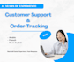 provide french and arabic customer support and order tracking