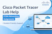 solve cisco packet tracer labs and ccna assignments