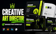 be your creative art director for branding, campaign, 3d visuals and brand guide