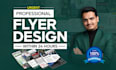 do professional flyer design , urgent, promo, print and digital ready