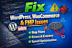 provide website maintenance, bug fixes, and speed optimization for PHP sites