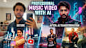 create  professional advertisements and music videos using ai