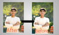 enhance and fix blur, upscale using ai