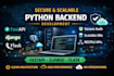 build a secure, scalable python backend using fastapi