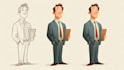 draw a cartoon illustration