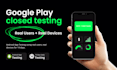 provide testers for google play closed testing for 14 days