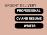write a modern CV and resume