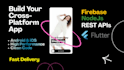 do professional flutter mobile app development for android ios with firebase