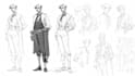 draw character design in sketch
