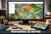do gis mapping, kml and georeferencing using qgis or arcgis