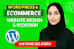 build wordpress website design , wordpress ecommerce website , wordpress website