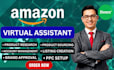 be professional amazon fba virtual assistant,  amazon VA