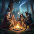 design an your dnd group party illustration