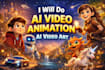 do ai video animation, ai video art