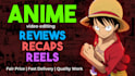 edit your youtube anime videos, contents, etc dynamically
