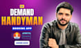 develop an on demand handyman service booking mobile app