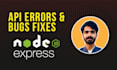 fix mern stack API integration errors and 500 response bugs