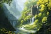 digitally paint fantasy landscape