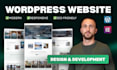 design and build a responsive wordpress website with elementor