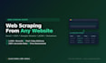 do web scraping, data mining, build automated web scraper, and scrape websites
