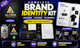 design a complete brand identity gide for your busines