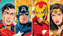 design an amazing superhero pop art