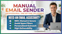 send your emails manually one by one to inbox