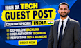 do high da tech blog guest post on my own tech sites