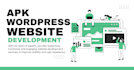 create apk download website on wordpress